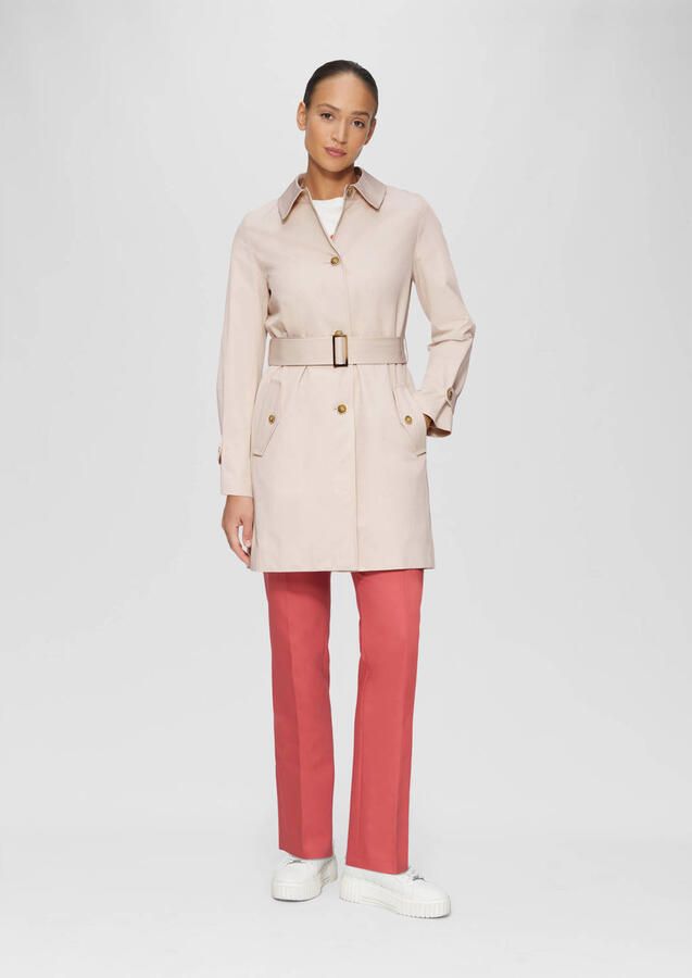 S.Oliver BLACK LABEL trenchcoat lichtroze - Foto 3