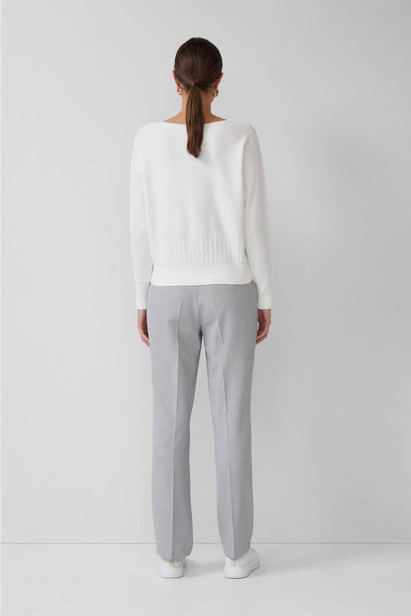 S.Oliver BLACK LABEL Comfort fit gebreide pullover van viscosemix