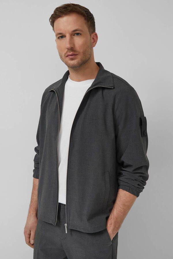 S.Oliver BLACK LABEL Regular Fit Blouson met raglanmouwen