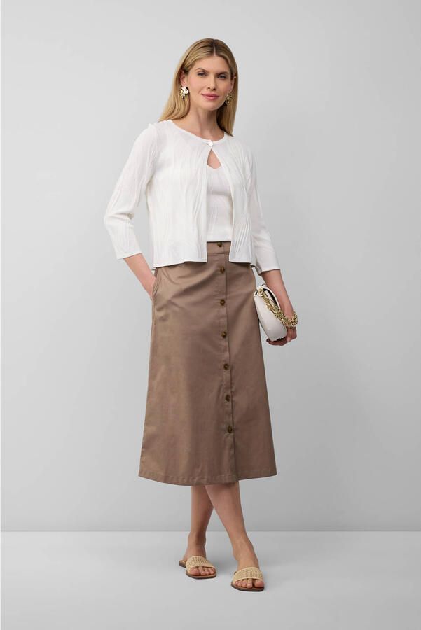 S.Oliver BLACK LABEL Korte cardigan van viscosemix - Foto 2