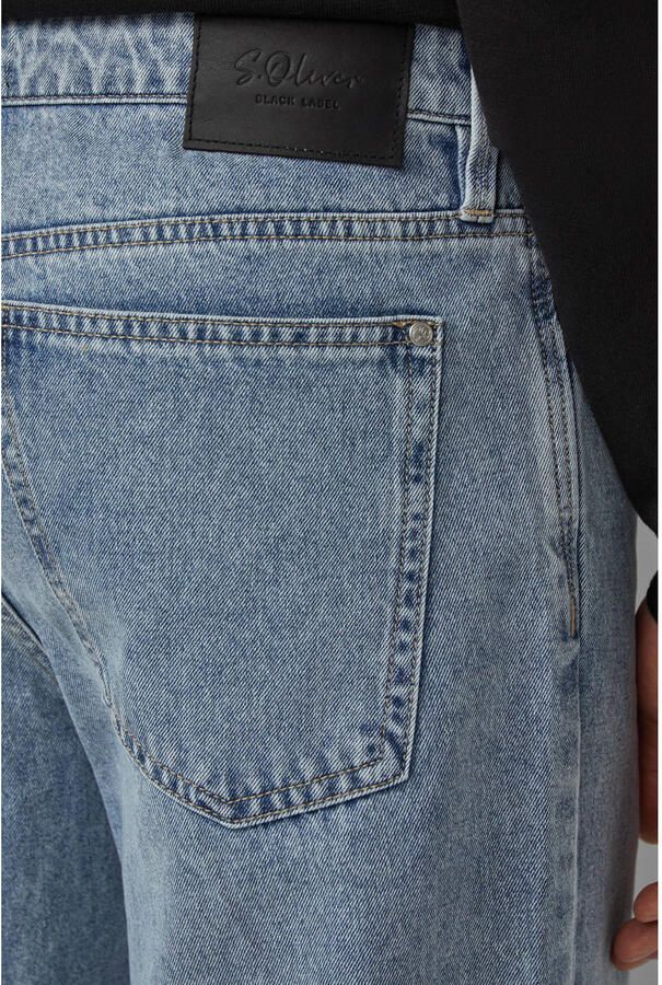 S.Oliver BLACK LABEL wide leg jeans lichtblauw
