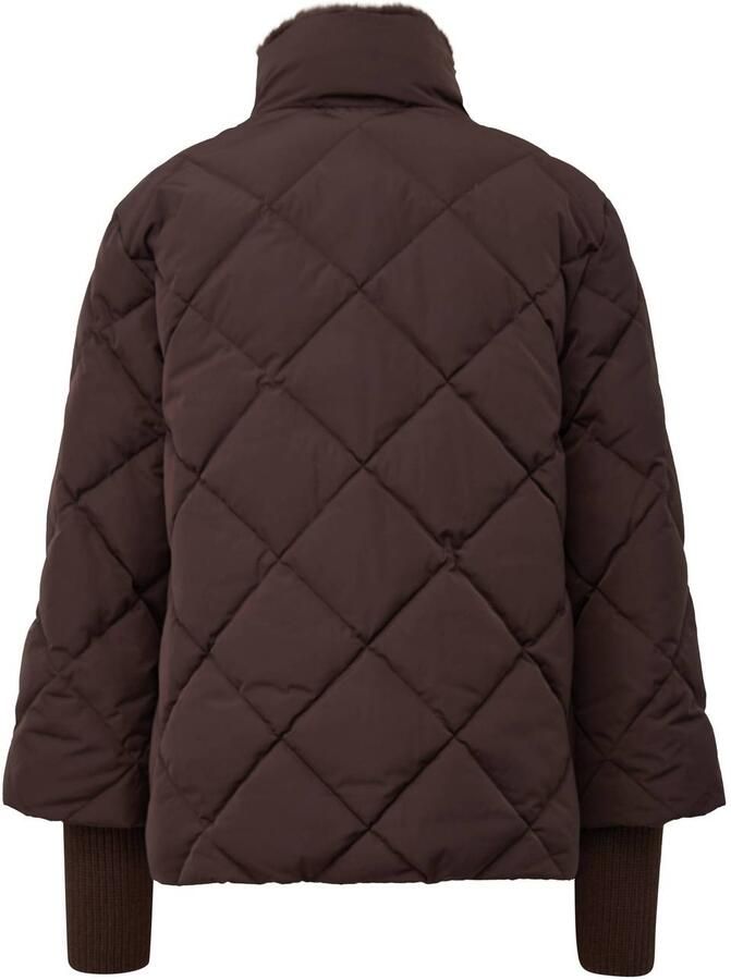 S.Oliver BLACK LABEL winterjas bruin