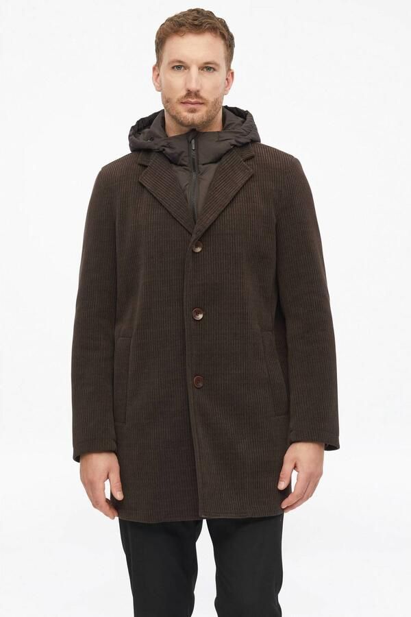 S.Oliver BLACK LABEL wintermantel bruin