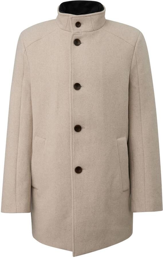 S.Oliver BLACK LABEL wollen twill tussenjas beige - Foto 2