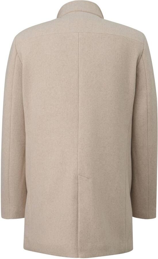 S.Oliver BLACK LABEL wollen twill tussenjas beige