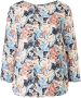 S.Oliver BLACK LABEL Gedessineerde blouse met all-over bloemenprint - Thumbnail 1