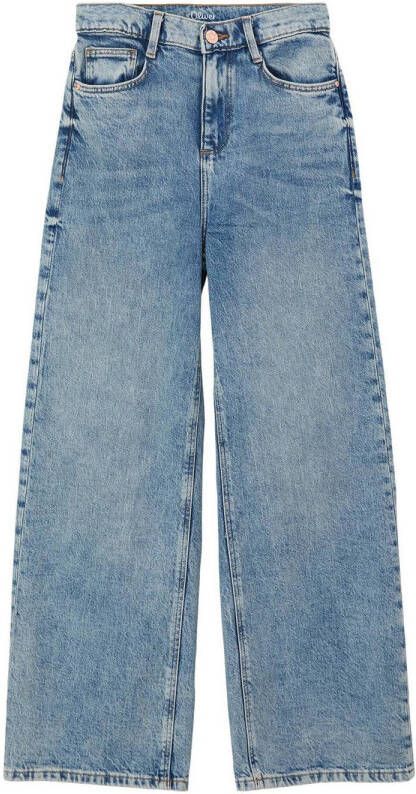 S.Oliver bootcut jeans blauw Meisjes Katoen 146 | Jeans van