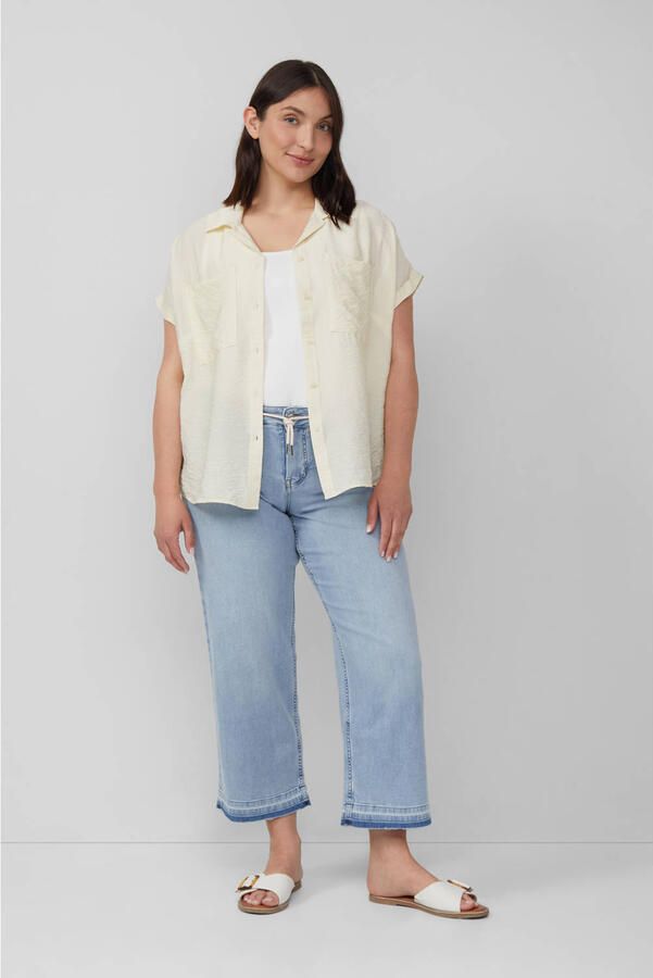 S.Oliver Curve blouse ecru - Foto 2