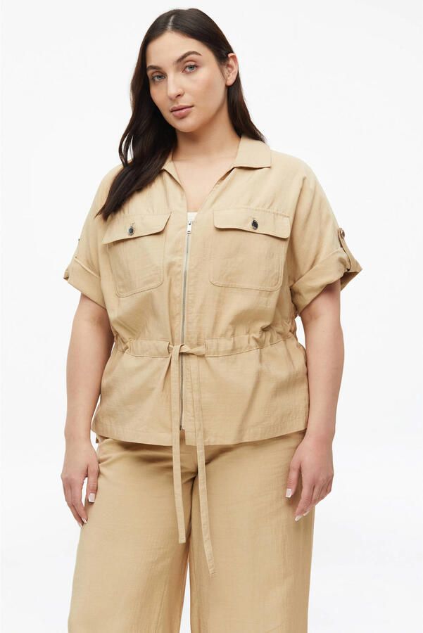 S.Oliver Curve blousejasje beige