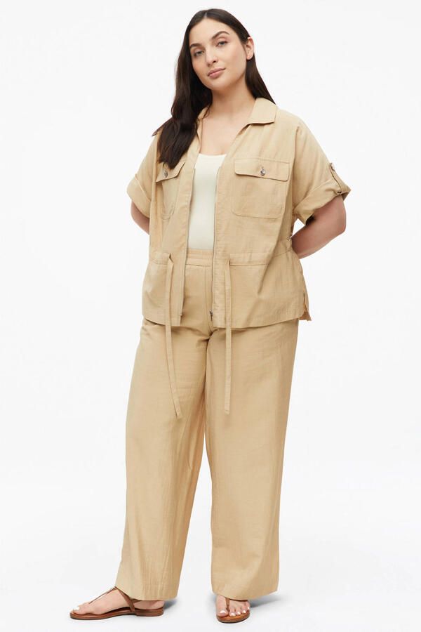 S.Oliver Curve blousejasje beige - Foto 2
