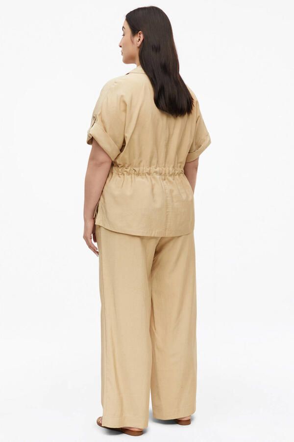 S.Oliver Curve blousejasje beige - Foto 3