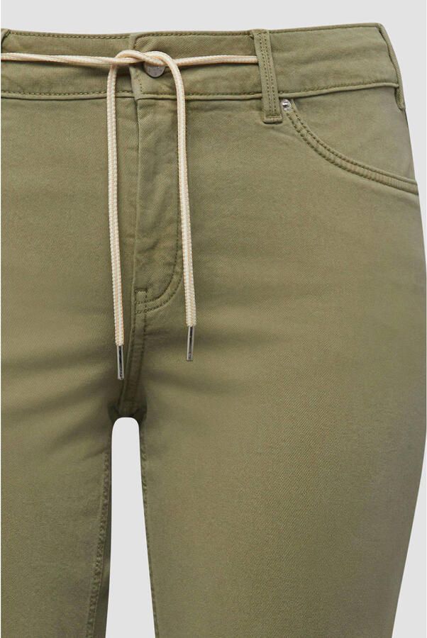 S.Oliver Curve capri jeans kaki - Foto 2