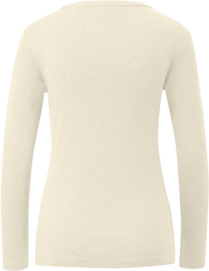 S.Oliver Curve gebreide top Plus Size ecru - Foto 2
