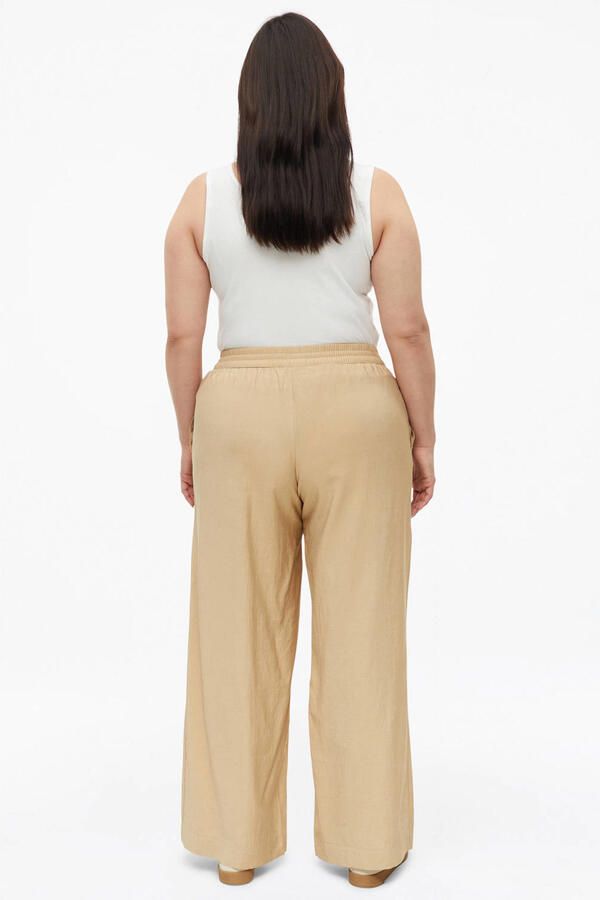 S.Oliver Curve high waist broek beige - Foto 3