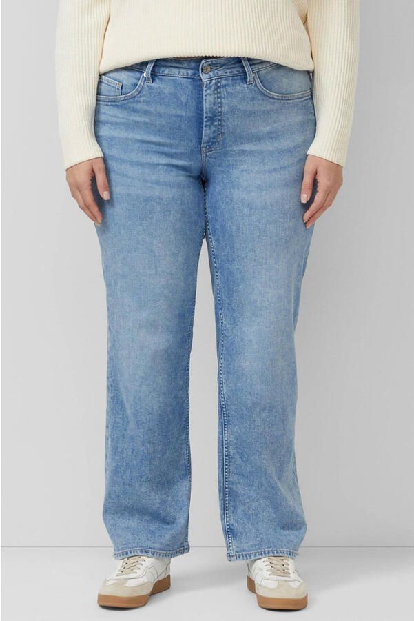 S.Oliver Curve straight leg jeans light blue denim
