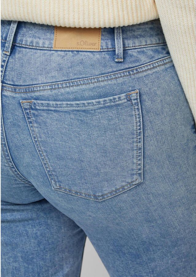 S.Oliver Curve straight leg jeans light blue denim - Foto 2