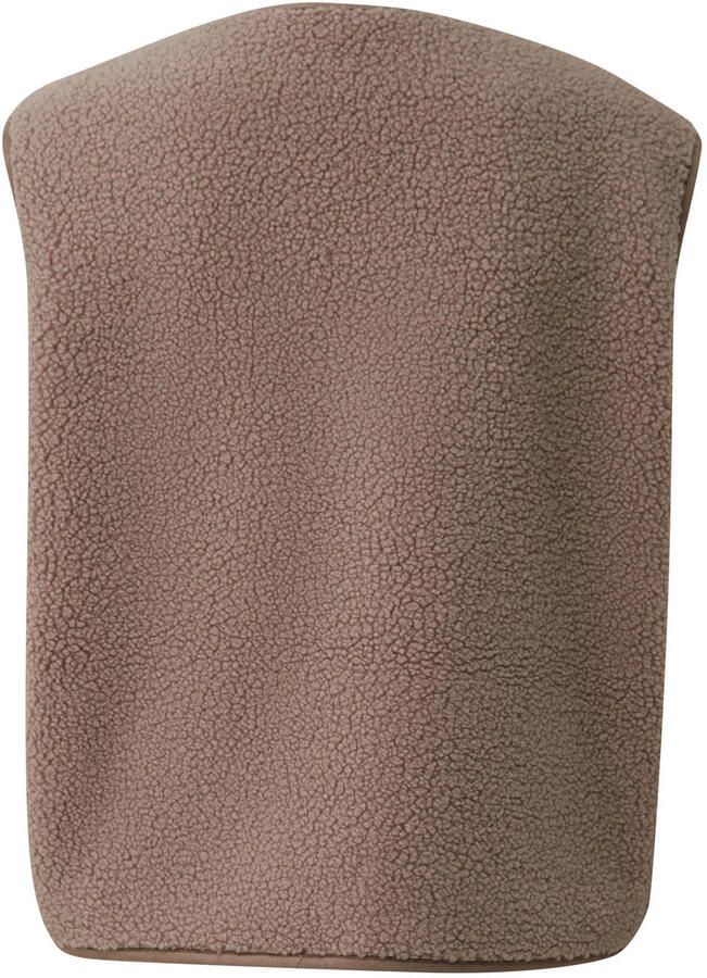 S.Oliver Curve teddy gilet Plus Size taupe