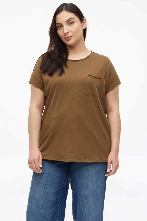 S.Oliver Curve top bruin