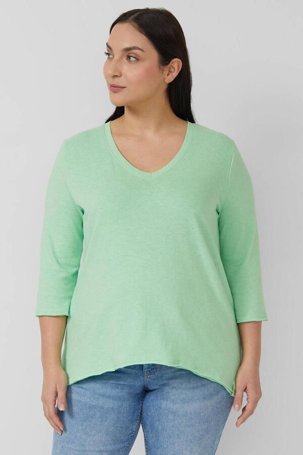 S.Oliver Curve top lichtgroen