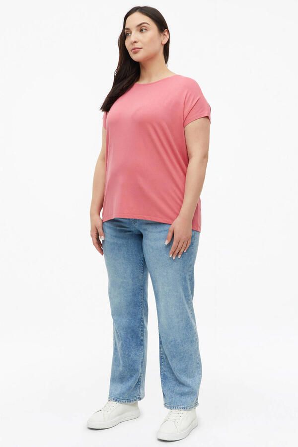 S.Oliver Curve top Plus Size roze - Foto 2