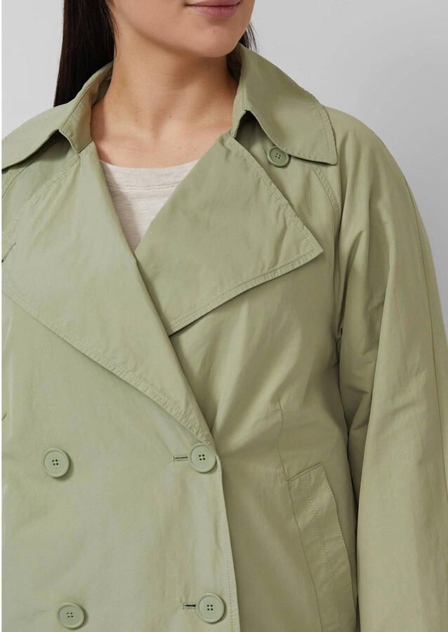 S.Oliver Curve trenchcoat lichtgroen - Foto 2