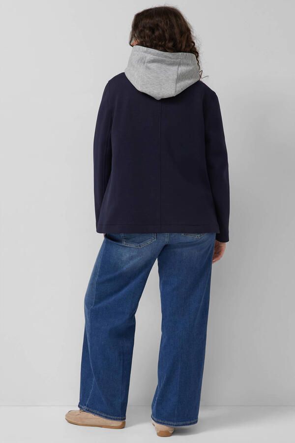 S.Oliver Curve trenchcoat marineblauw - Foto 2