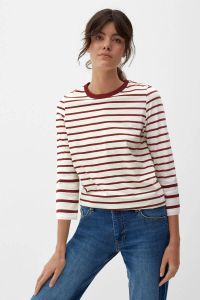 S.Oliver RED LABEL Shirt met lange mouwen en streepmotief model 'Basic'