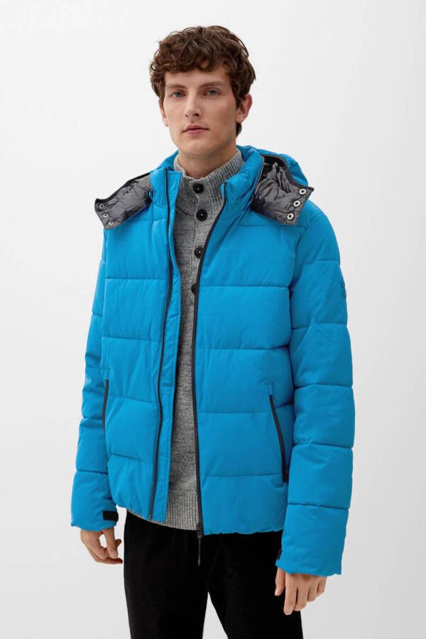 S.Oliver gewatteerde jas blauw