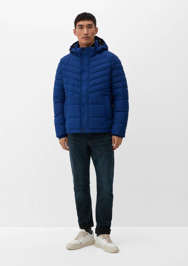 S.Oliver gewatteerde jas blauw