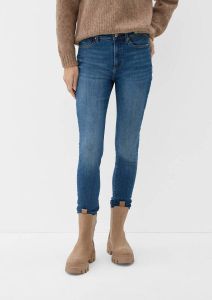 S.Oliver RED LABEL High waist skinny fit jeans met stretch