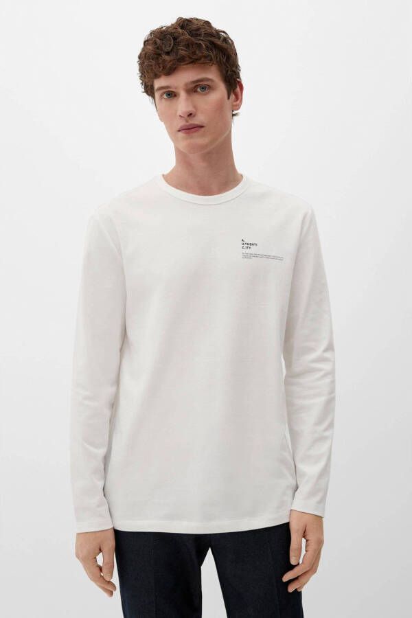 S.Oliver T-shirt met een ronde hals
