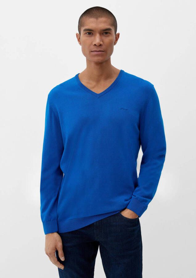 S.Oliver pullover blauw