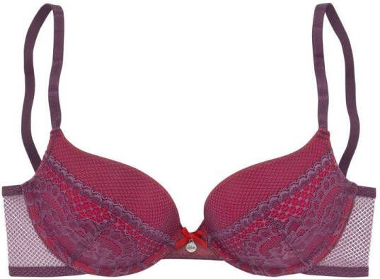 S.Oliver RED LABEL Beachwear Push-up-bh Ophelie van fijne kant
