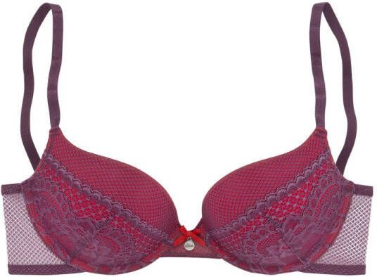S.Oliver RED LABEL Beachwear Push-up-bh Ophelie van fijne kant