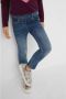 S.Oliver regular fit jeans blauw Meisjes Katoen Effen 128 - Thumbnail 1