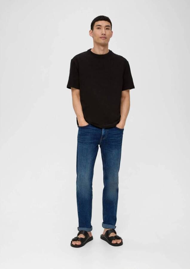 s.Oliver regular fit jeans dark denim
