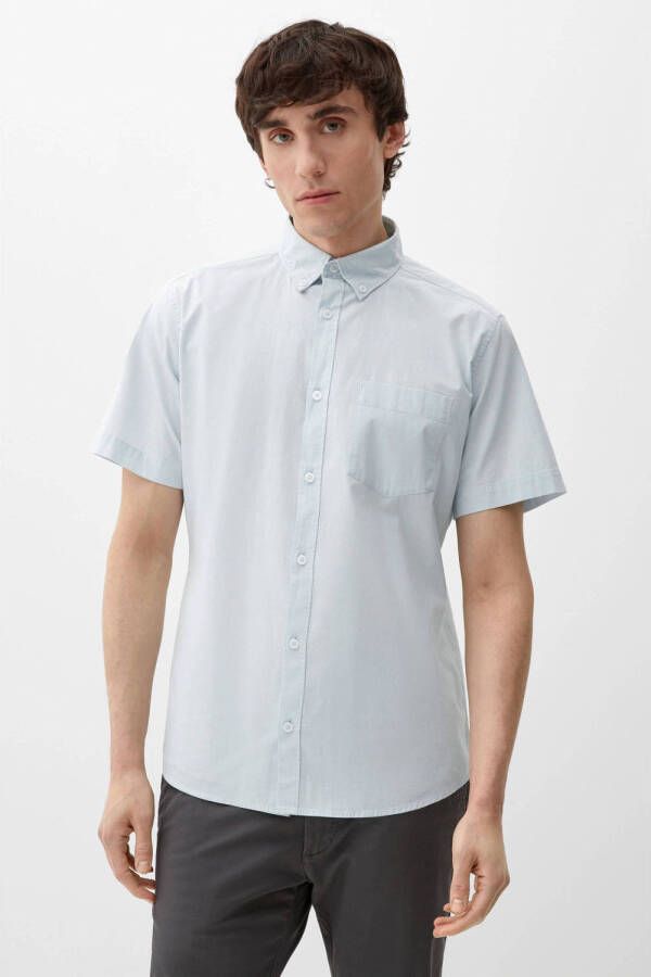 S.Oliver Overhemd met korte mouwen met button-downkraag
