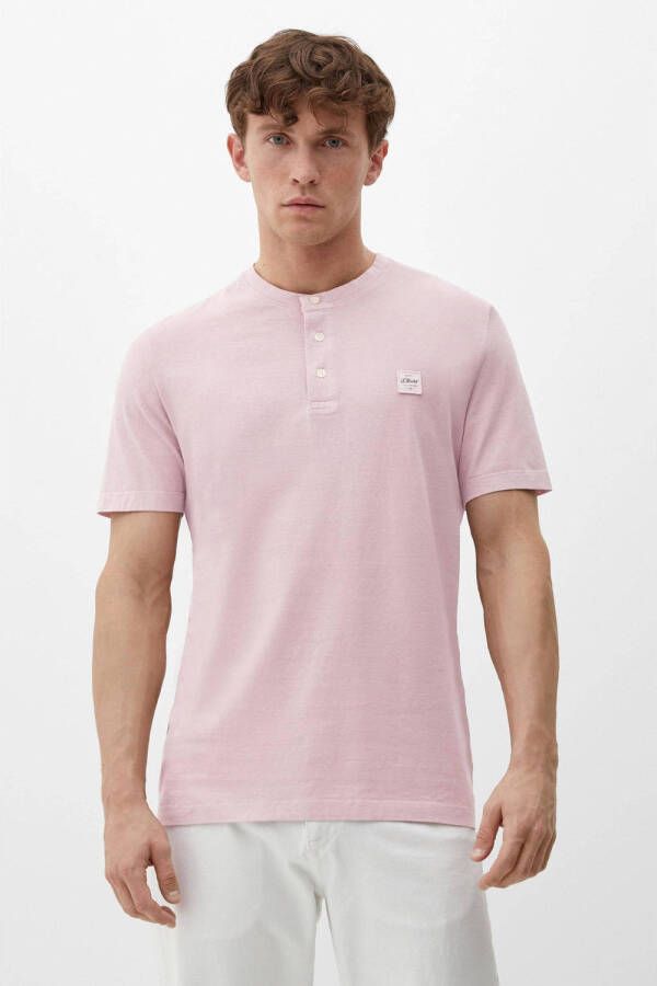 s.Oliver regular fit T-shirt roze