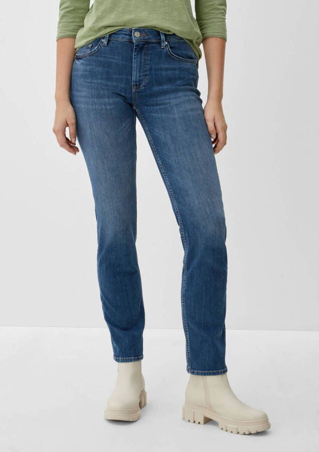 S.Oliver RED LABEL Jeans met labelpatch model 'Karolin'