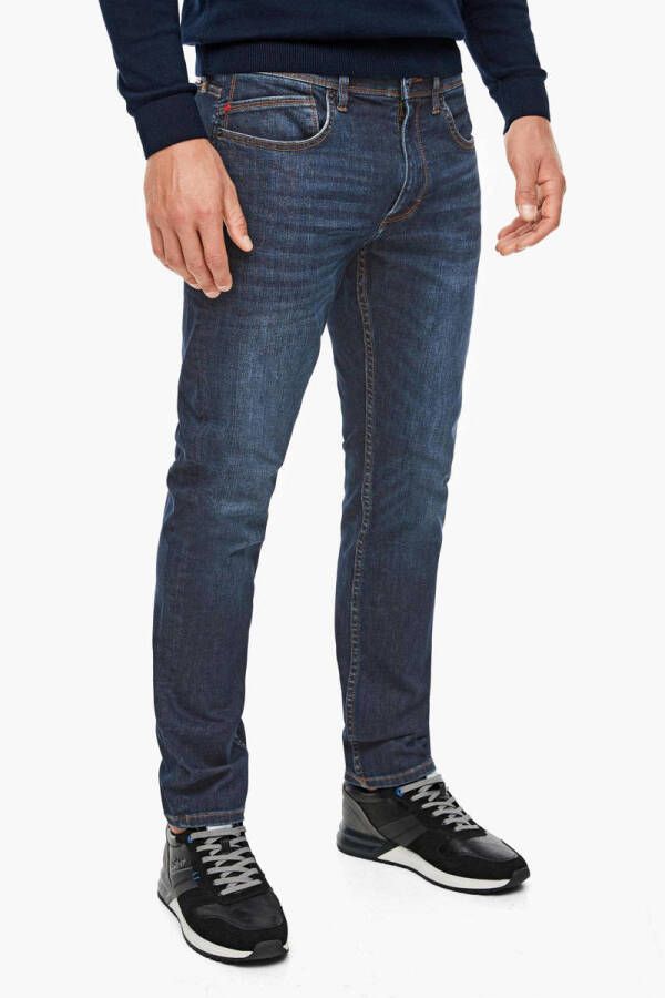 S.Oliver BLACK LABEL Regular fit jeans met stretch model 'Keith'