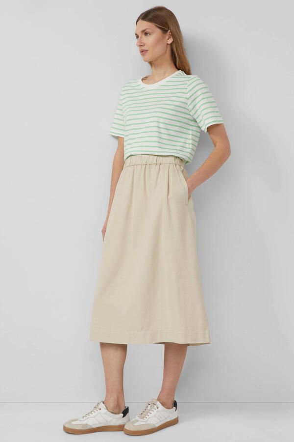 S.Oliver A-lijn rok beige