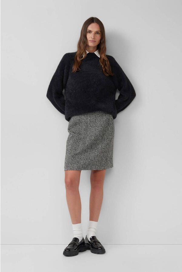 S.Oliver RED LABEL Rechte minirok met ritssluiting
