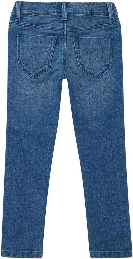 S.Oliver regular waist slim fit jeggings medium blue denim