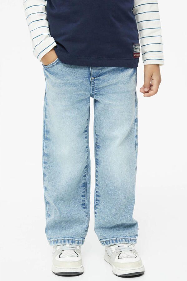 S.Oliver baggy jeans lichtblauw