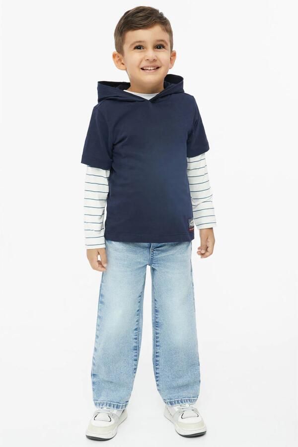 S.Oliver baggy jeans lichtblauw - Foto 2