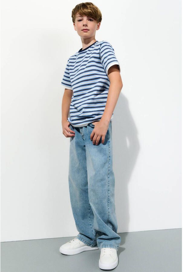 S.Oliver baggy wide leg jeans lichtblauw - Foto 2