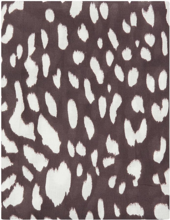 S.Oliver bandana met panterprint donkerbruin - Foto 2