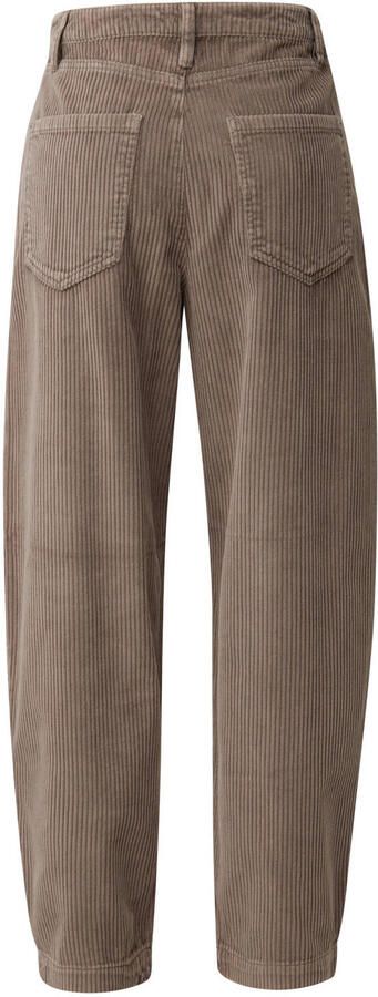 S.Oliver barrel corduroy broek beige