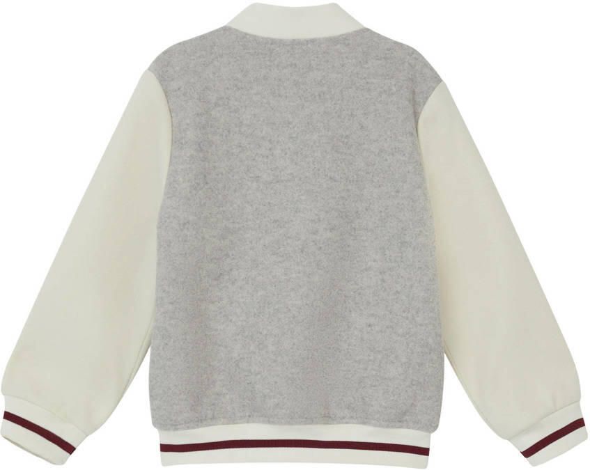 S.Oliver baseball jacket herfst grijs - Foto 1