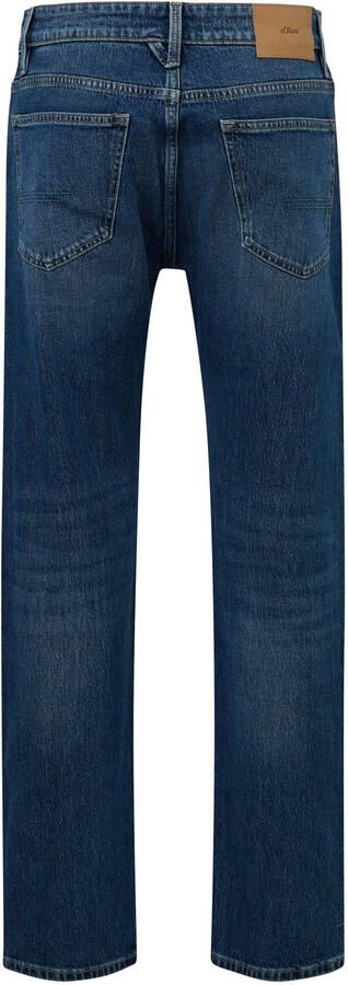 S.Oliver RED LABEL straight fit jeans van katoenmix model 'Bonito' - Foto 2